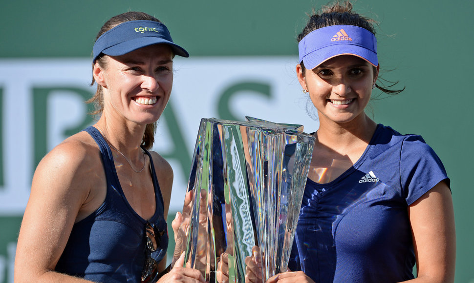 Martina Hingis ir Sania Mirza 