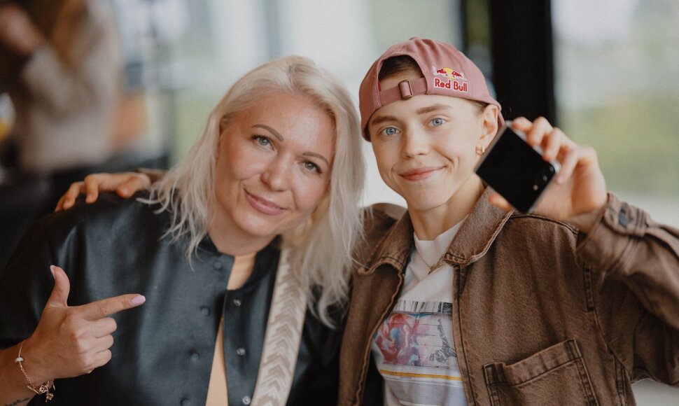 Dominika Banevič su mama