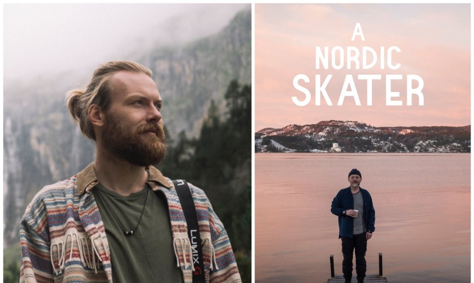 Paulius Neverbickas ir jo darbas „A Nordic Skater“ (Čiuožėjas)