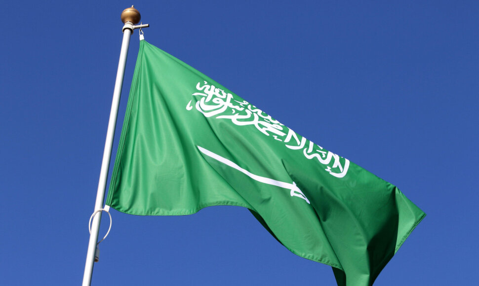 Saudo Arabijos vėliava / SOPA Images