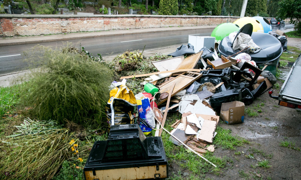 Atliekų konteineriai Vilniuje