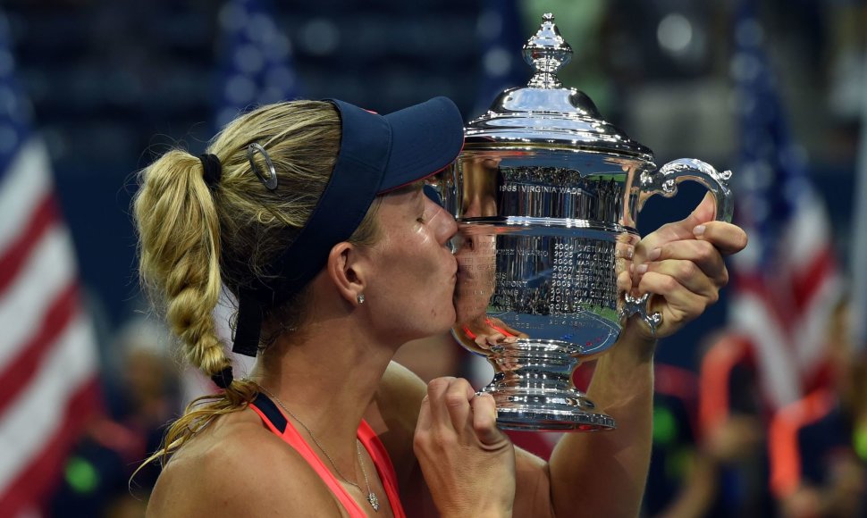 „US Open“ čempionato finalas: Angelique Kerber – Karolina Pliškova