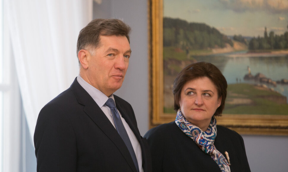 Algirdas Butkevičius ir Loreta Graužinienė