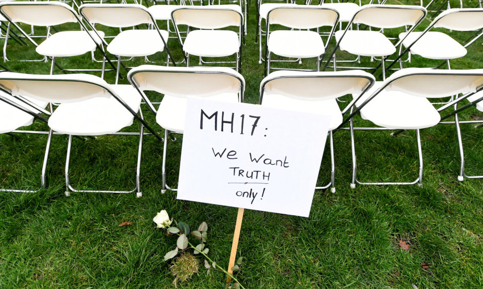 Nyderlanduose pagerbiamos MH17 aukos