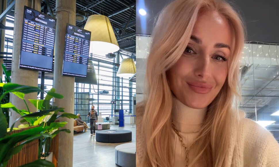 Violeta Repčenkaitė, oro uostas