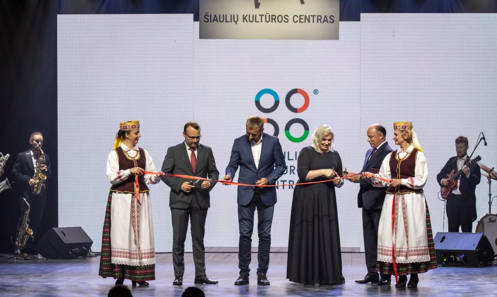 Oficialiai atidarytas Šiaulių kultūros centras