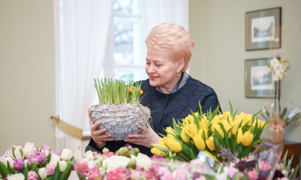 Dalia Grybauskaitė švenčia gimtadienį