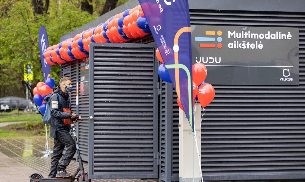 Vilniuje atidarytos multimodalinės aikštelės