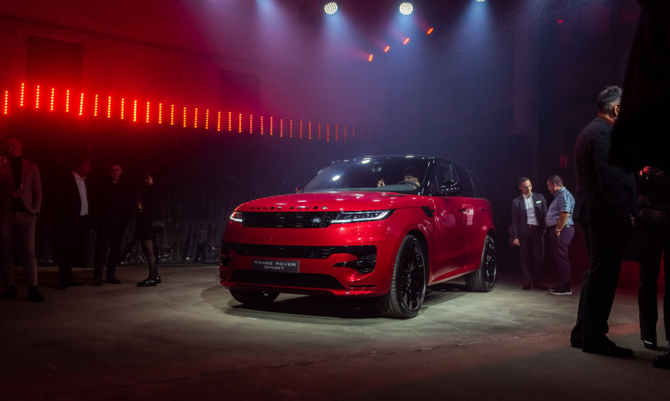Naujasis „Range Rover Sport“