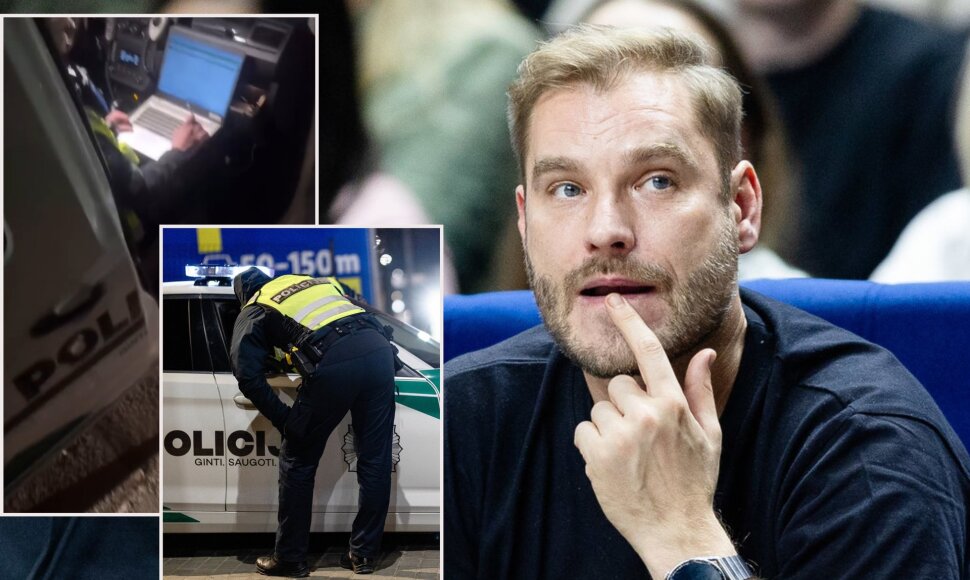 Simas Kučas, policija