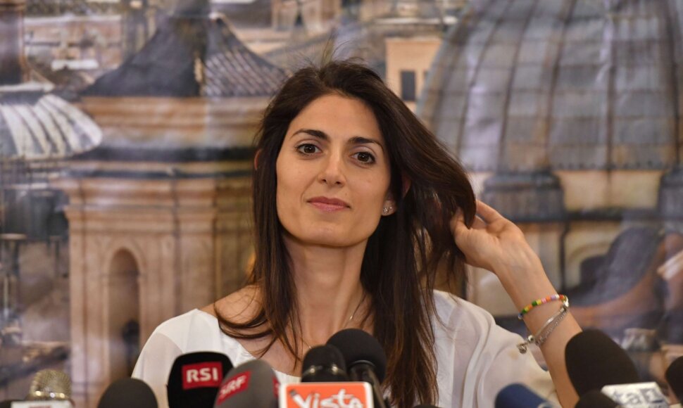 Išrinkta Romos merė – Virginia Raggi