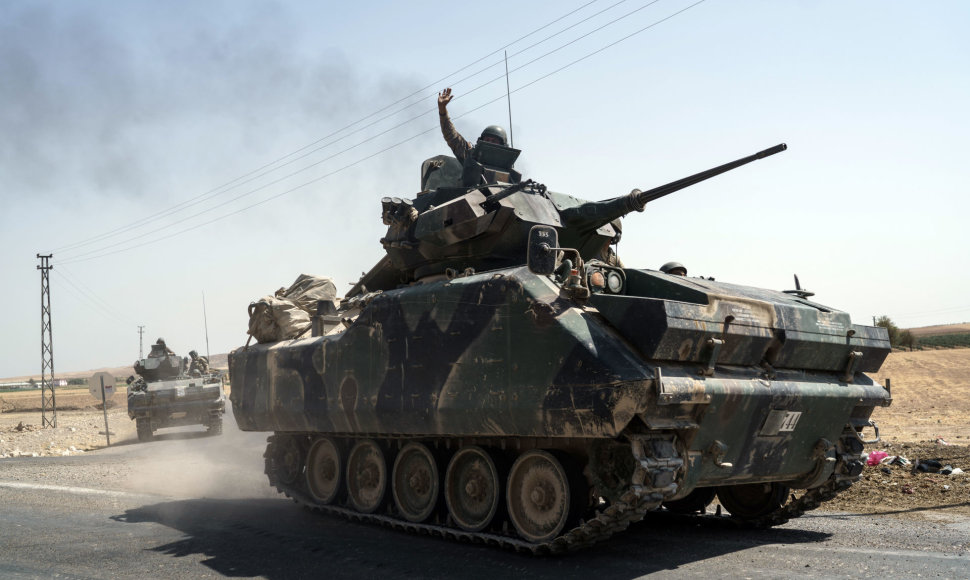 Turkijos tankai Sirijoje