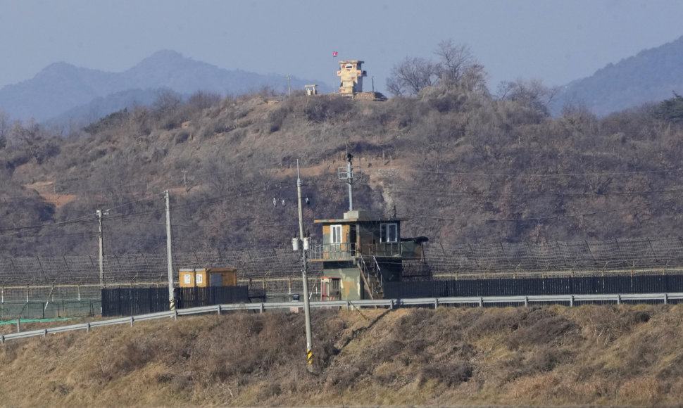 Siena tarp Pietų Korėjos ir Šiaurės Korėjos