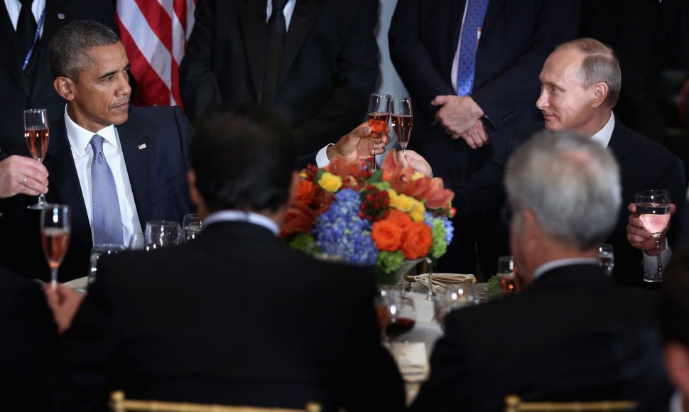 Vladimiro Putino ir Baracko Obamos susitikimas