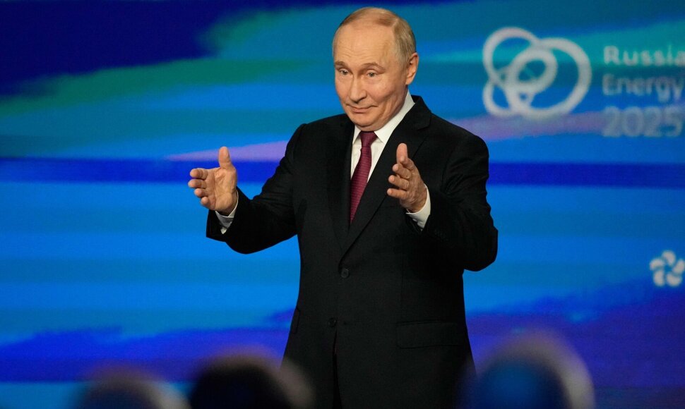 Vladimiras Putinas / ALEXANDER ZEMLIANICHENKO / AFP