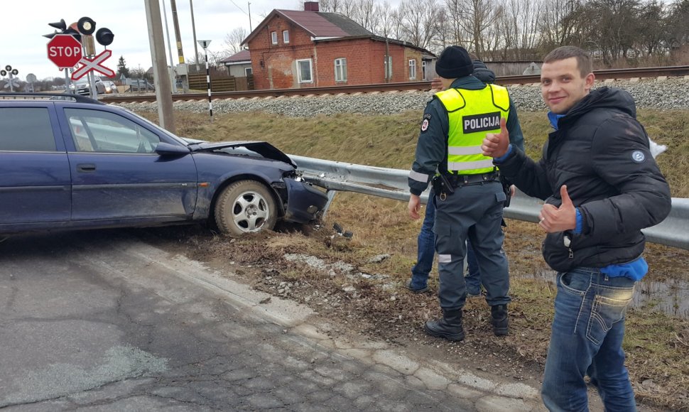 „Opel“ avarija Klaipėdos rajone, Šilininkų kaimo pakraštyje