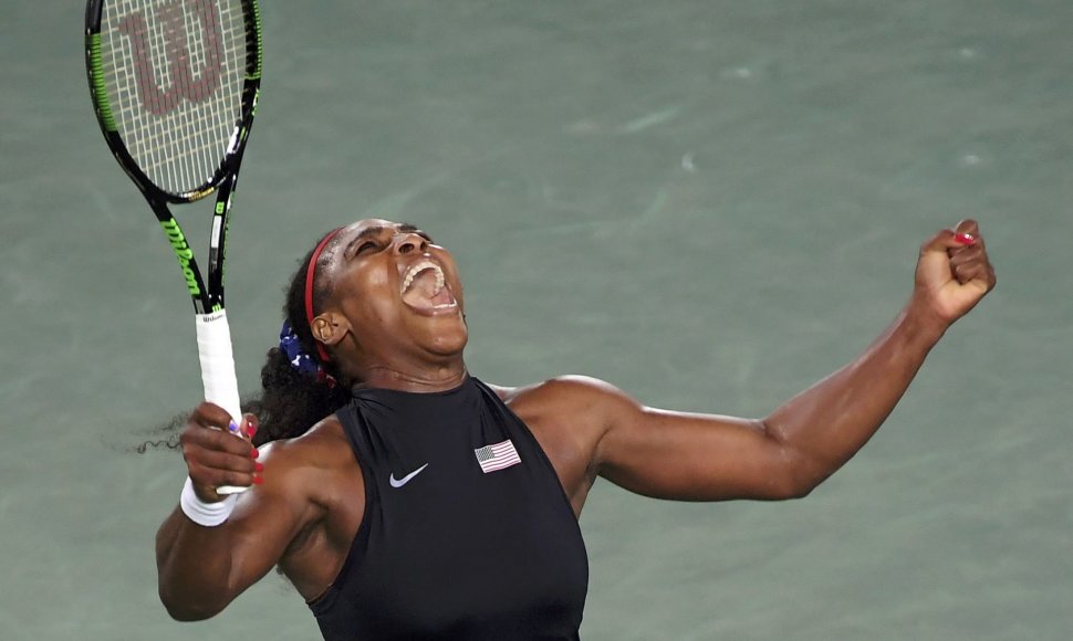 Serena Williams prieš Alizę Cornet
