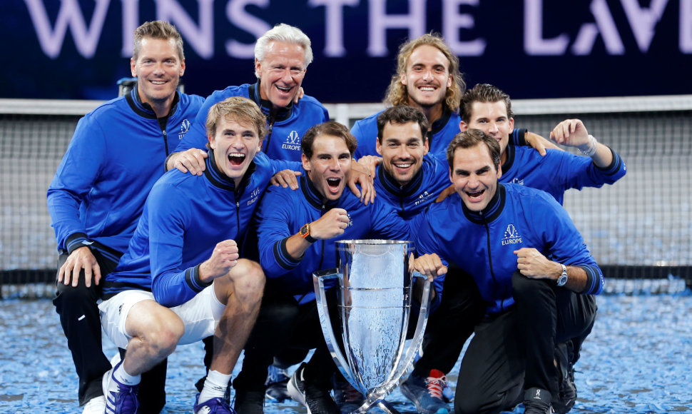 „Laver Cup“ laimėjo Europos komanda