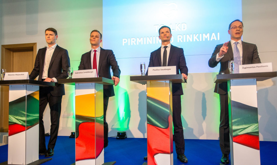 Tėvynės sąjungos-Lietuvos krikščionių demokratų (TS-LKD) pirmininko rinkimų debatai