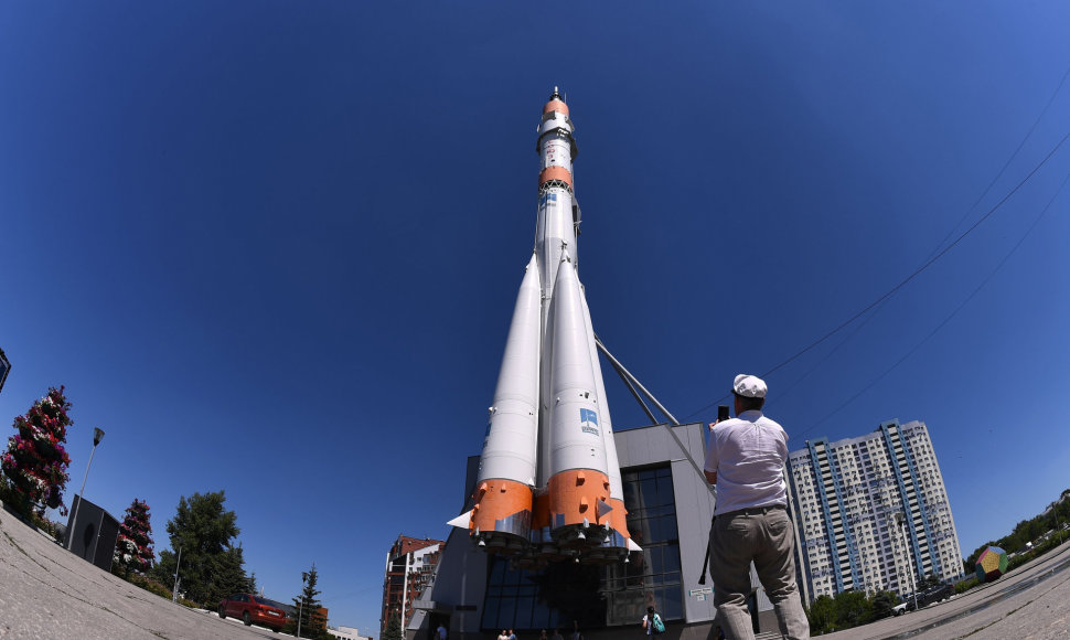 Rusiška raketa-nešėja „Sojuz“