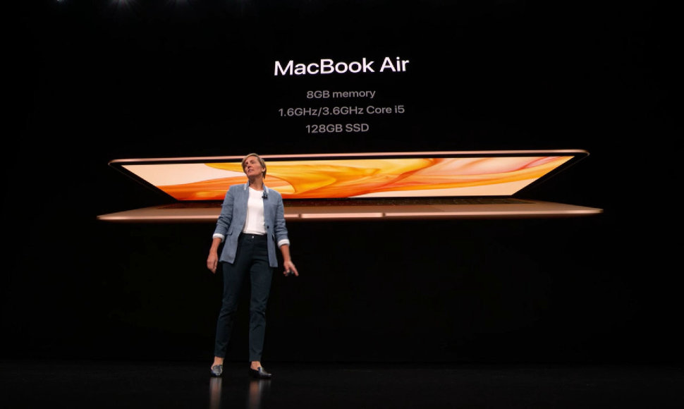 „Apple MacBook Air“ nešiojamųjų kompiuterių pristatymas