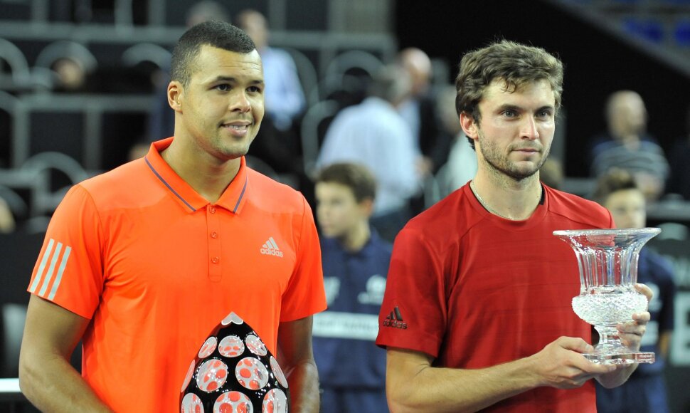 Jo-Wilfriedas Tsonga ir Gilles Simonas