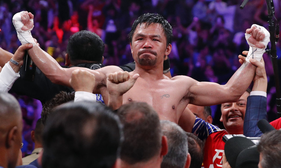 Manny Pacquiao sieks Filipinų prezidento posto