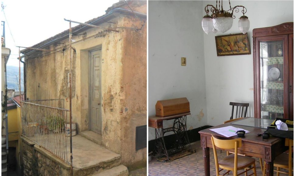 Italijoje nusipirkti namus jau su baldais galima vos už 10 tūkst. Eur: kaip jie atrodo?