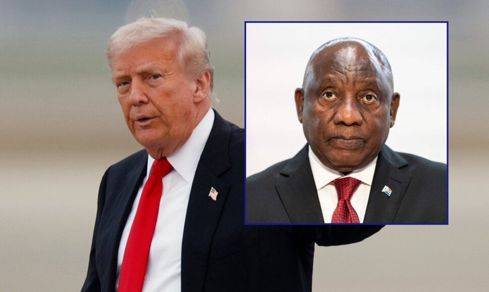 Donaldas Trumpas, Cyrilas Ramaphosa