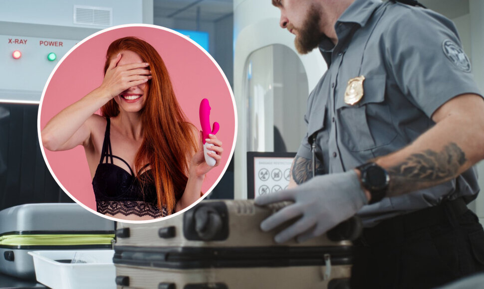 Vibratorius rankiniame bagaže