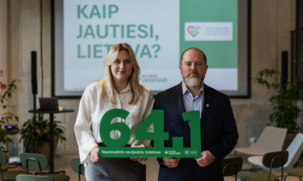 Nacionalinio savijautos indekso pristatymas