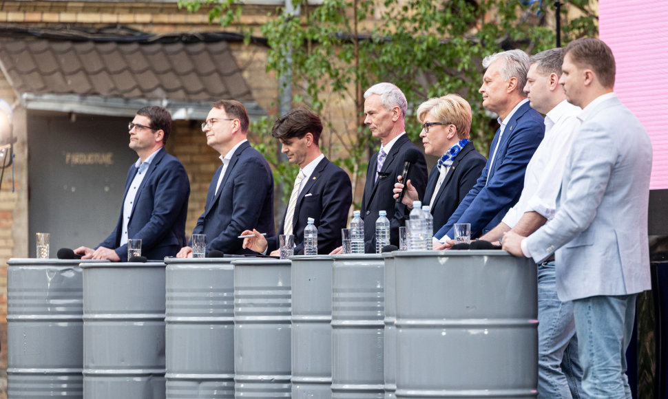 Remigijus Žemaitaitis, Dainius Žalimas, Ignas Vėgėlė, Eduardas Vaitkus, Ingrida Šimonytė, Gitanas Nausėda, Andrius Mazuronis, Giedrimas Jeglinskas