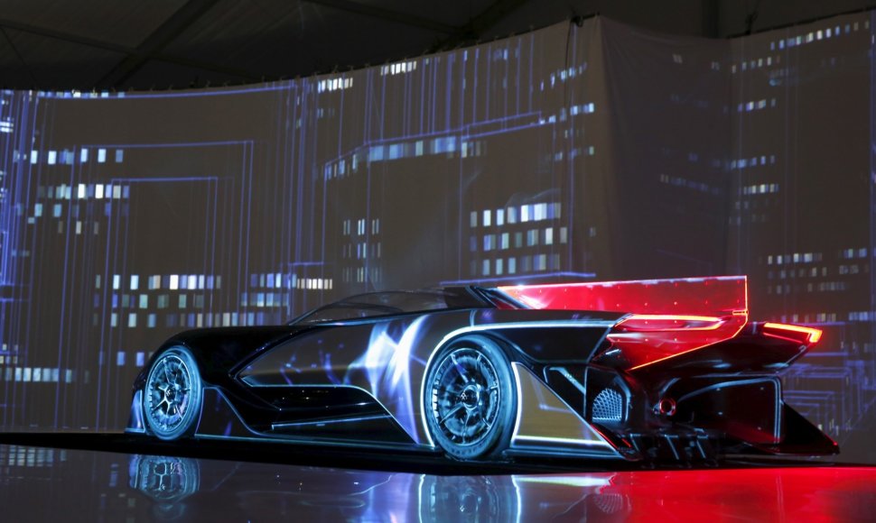 „Faraday Future“ elektromobilis „FFZero1“