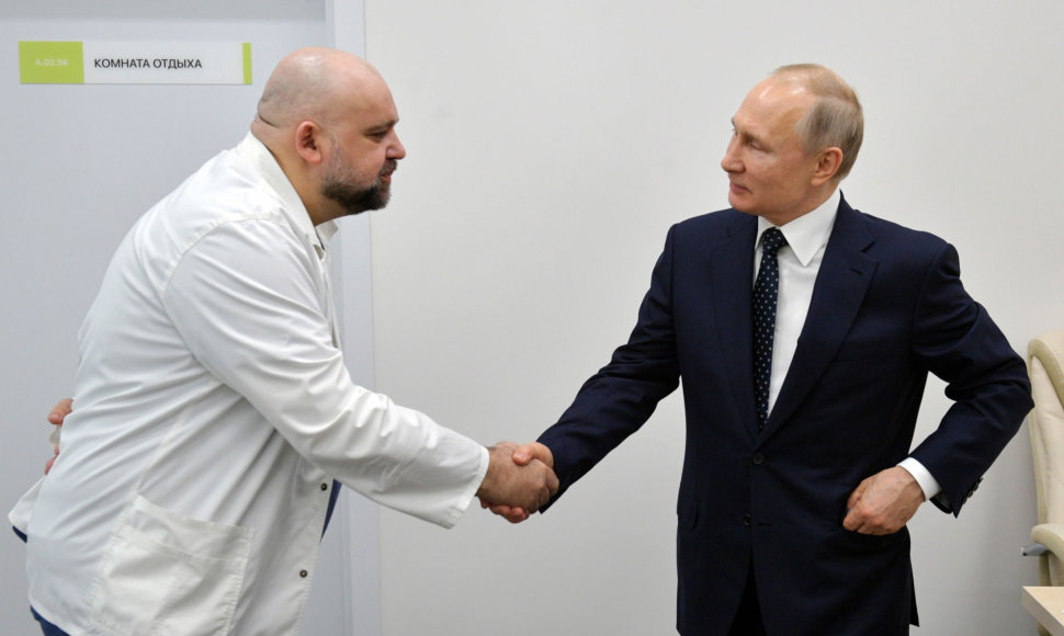 Denisas Procenka ir Vladimiras Putinas