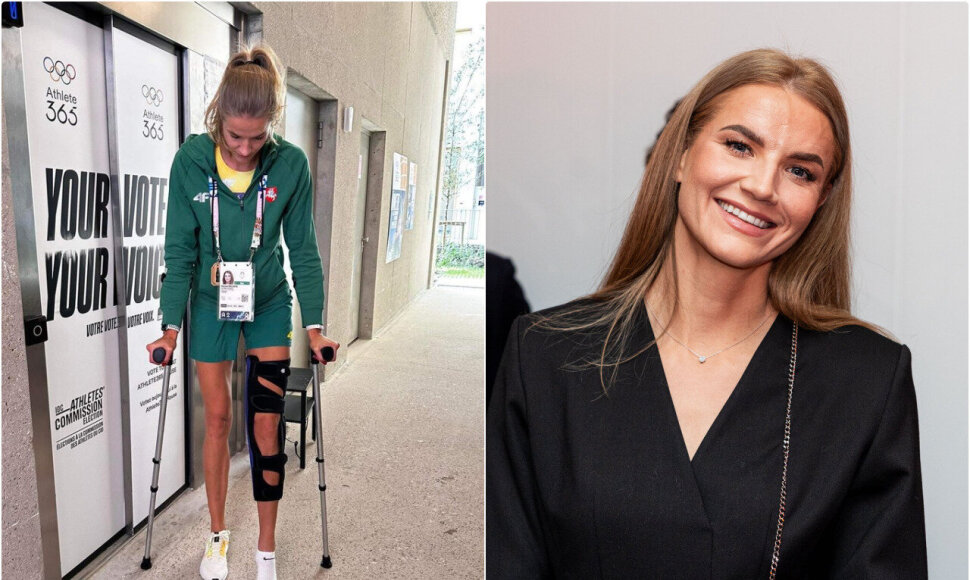 Airinė Pal&scaron;ytė i&scaron;kentė reabilitaciją po sunkios traumos
