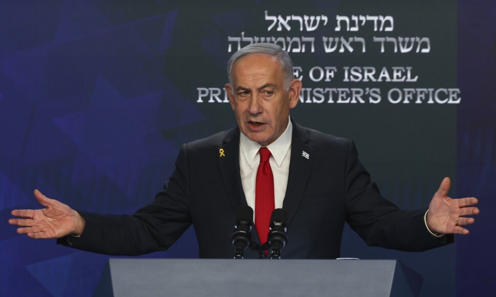 B. Netanyahu / Ronen Zvulun / AP