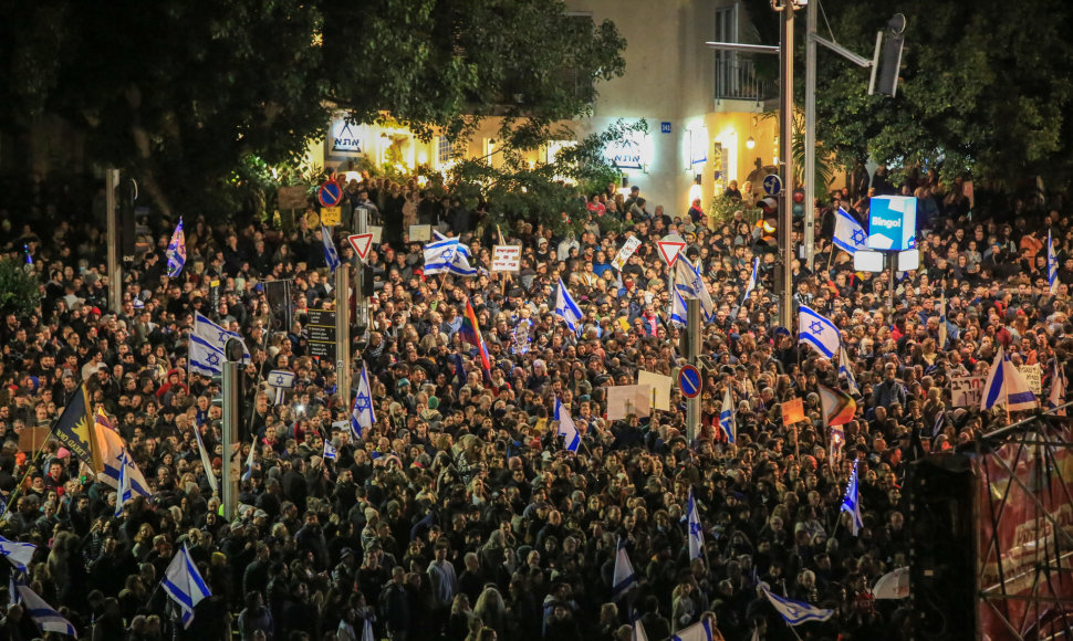 Protestas Tel Avive