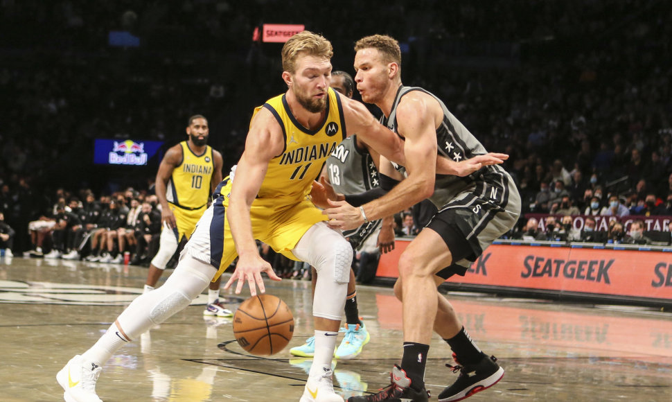 Domantas Sabonis prieš Blake'ą Griffiną