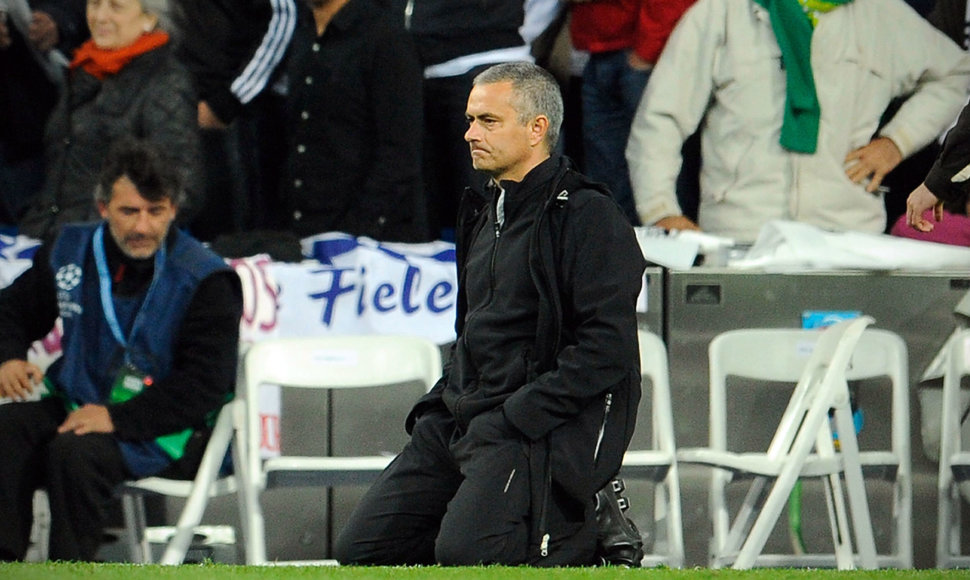 Jose Mourinho 2012 metų UEFA Čempionų lygos antrajame pusfinalio susitikime