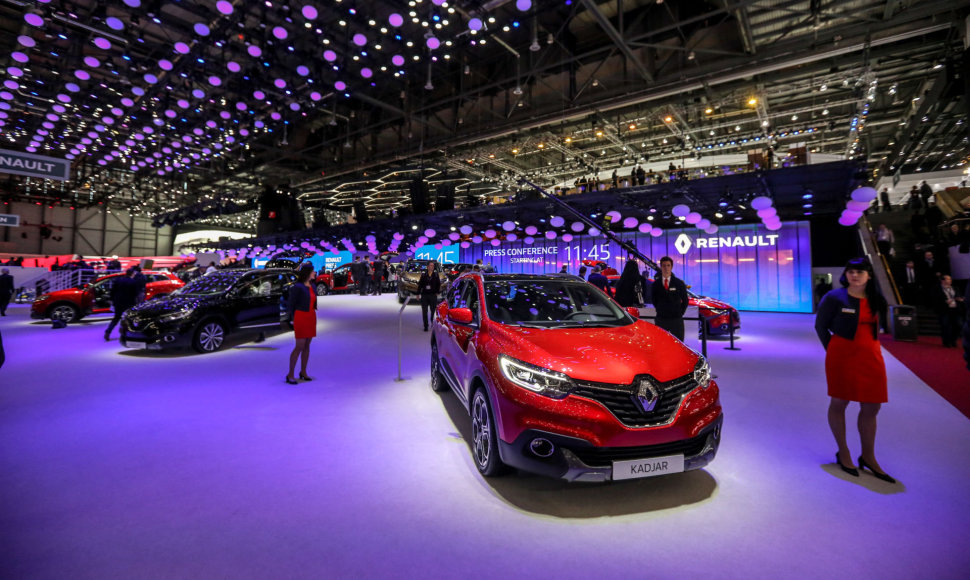 Ženevos automobilių parodoje pristatytas naujasis „Renault Kadjar“