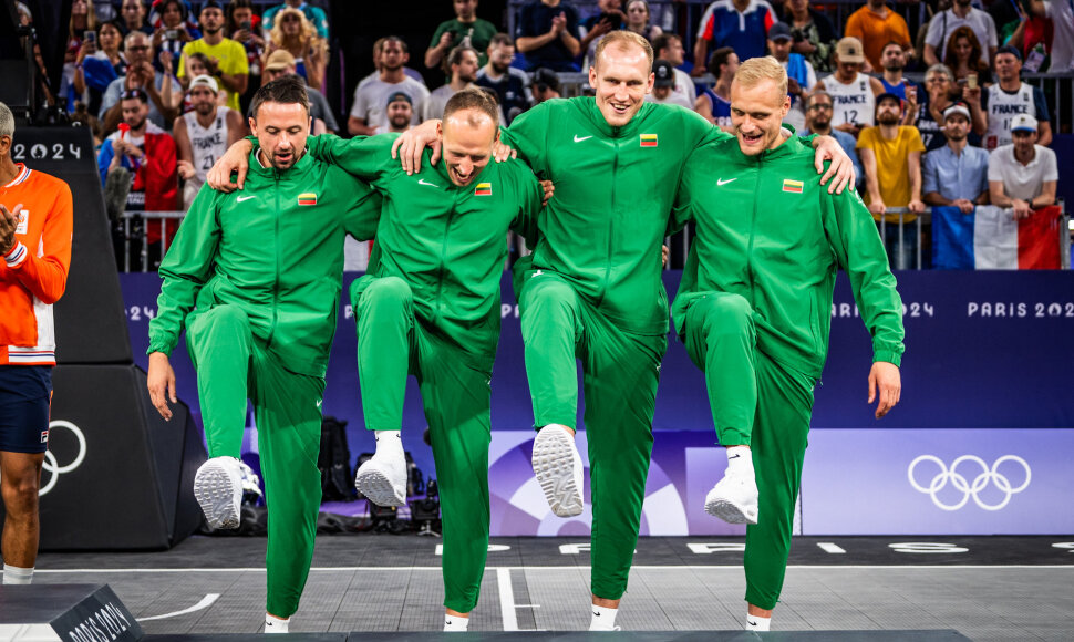 Bronzinė Lietuvos 3x3 krep&scaron;inio rinktinė
