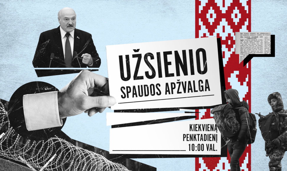 Užsienio spauda – apie krizę Baltarusijos ir ES pasienyje