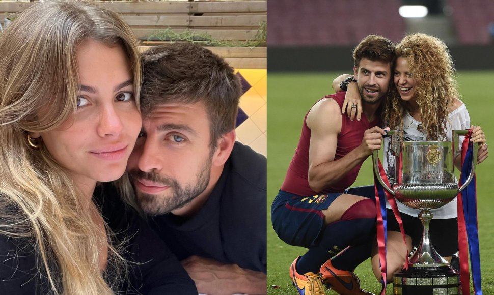 Gerardas Pique, Clara Chia Marti, Shakira