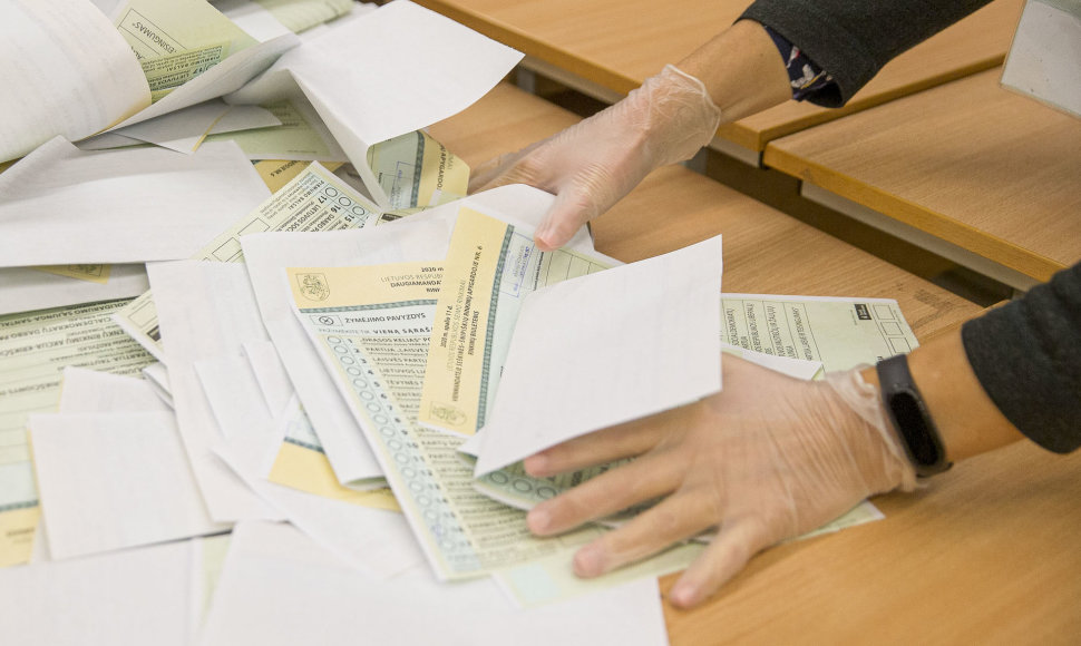 Seimo rinkimai 2020, balsų skaičiavimas