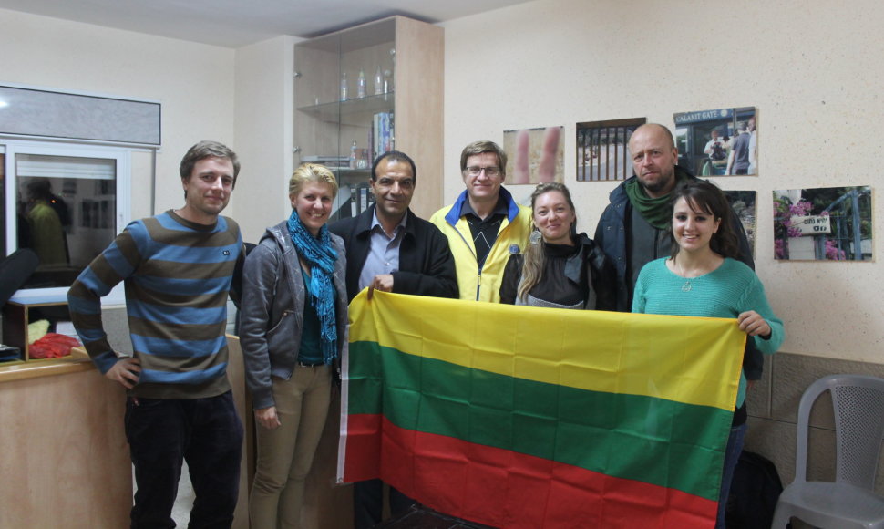 Lietuvių specialistai baigė projektą su palestiniečių vaikais 