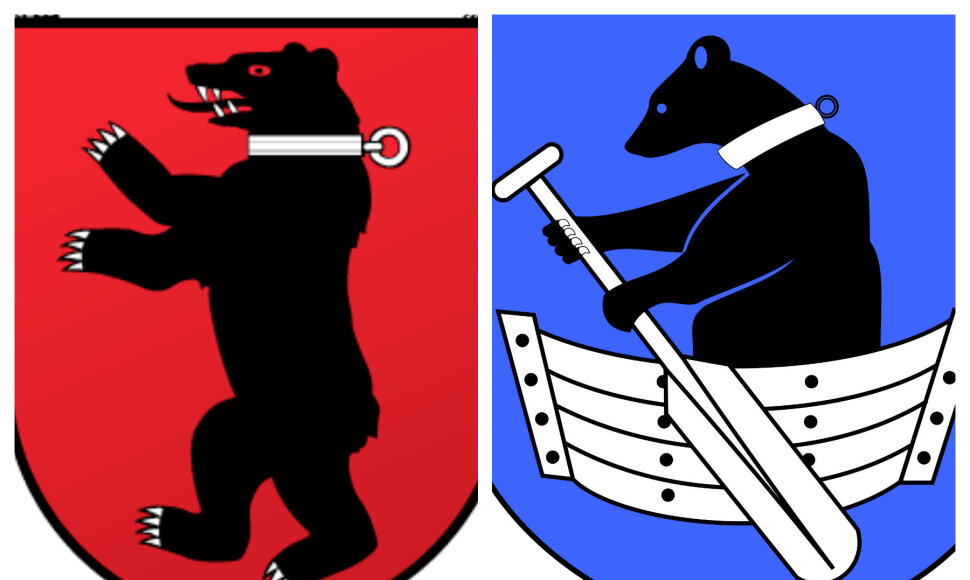 Dviejų Žemaitijų herbai