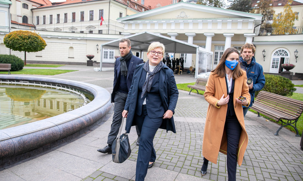 Ingrida Šimonytė ir Gabrielius Landsbergis