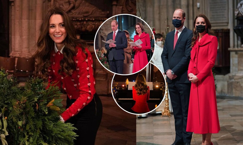 Kate Middleton ir princas Williamas