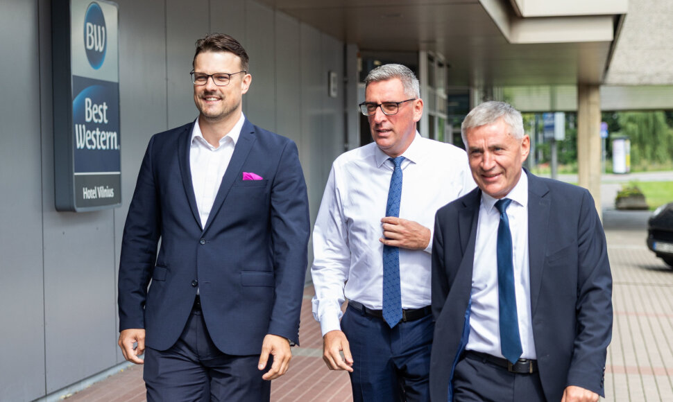Tomas Martinaitis, Saulius Luščikas, Kęstutis Vilkauskas