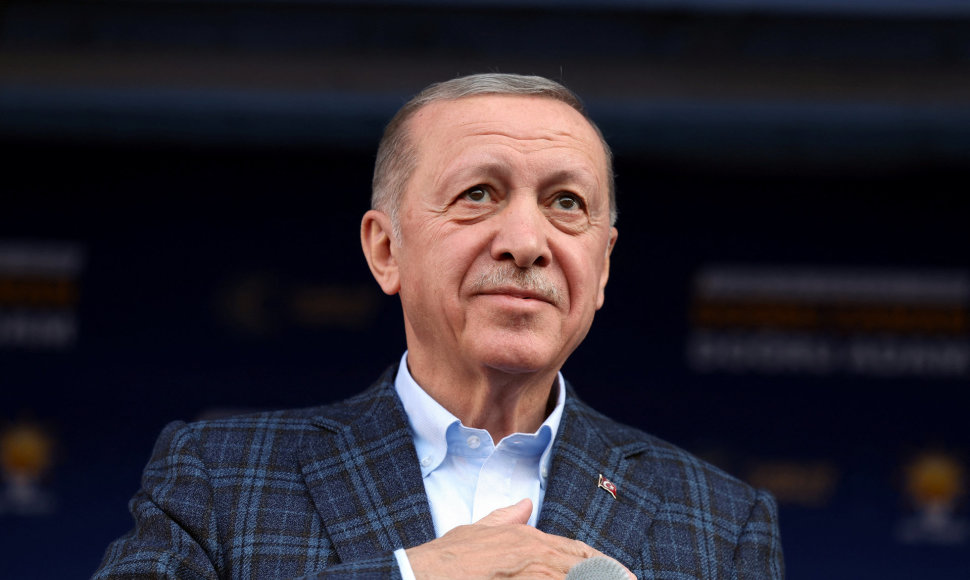 Turkijos prezidentas Recepas Tayyipas Erdoganas